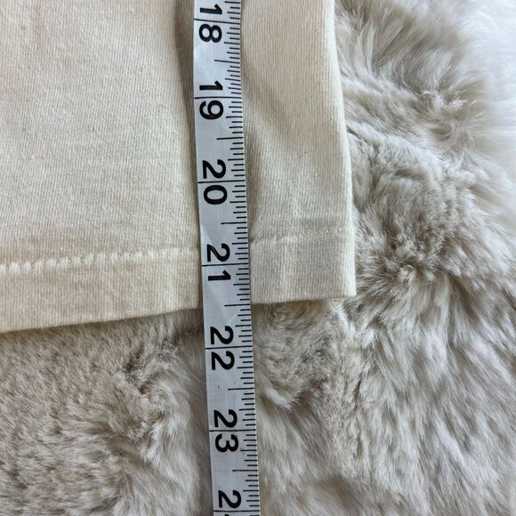 Disney Men's Mickey Mouse Graphic T Shirt Crew Neck Tee Cream Sz XL - Picture 6 of 6